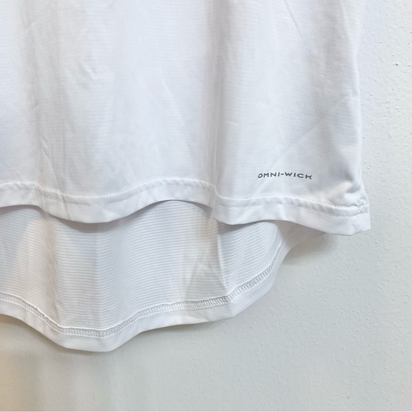 Columbia white tank top athletic medium - Picture 2 of 5